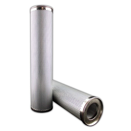 Hydraulic Filter, Replaces LUBER-FINER LH11002V, Return Line, 10 Micron, Inside-Out